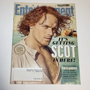 Outlander Sam Heughan Entertainment Weekly‎ Sept 2017